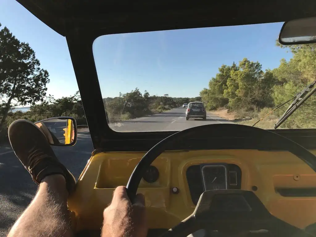 Rejs Majorka Ibiza 2017 - jazda samochodem