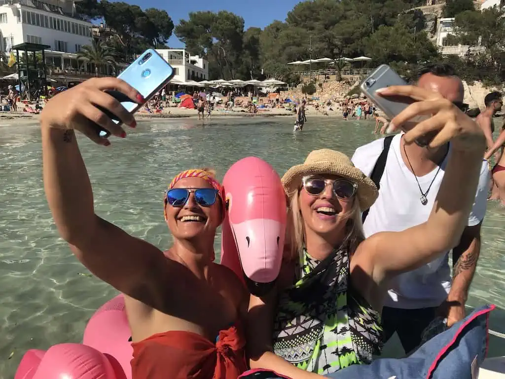 Rejs Majorka 2019 - selfie na pontonie
