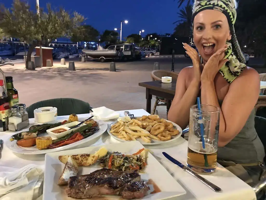 Rejs Majorka 2019 - kolacja w restauracji